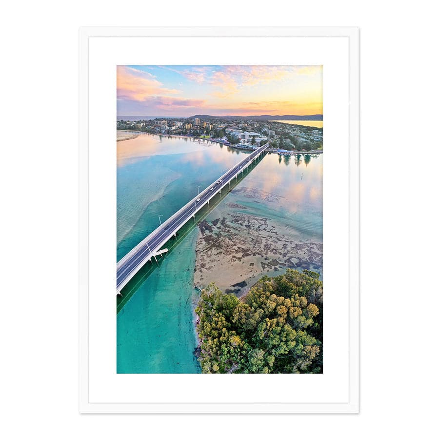 Sunset Moods at The Entrance by Beata Young