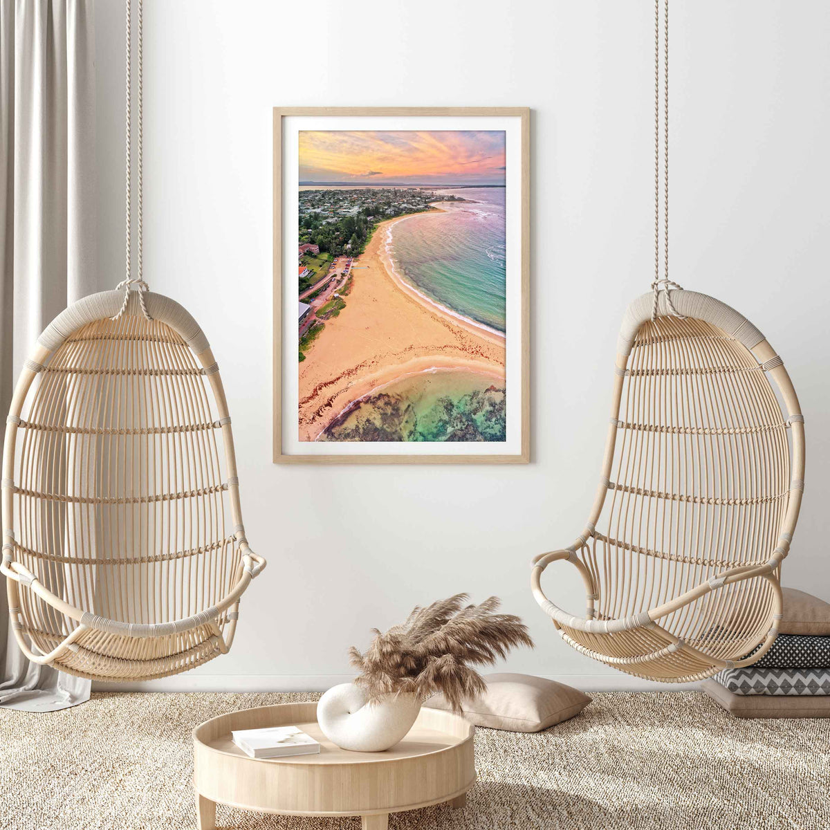 Sunset Moods at Toowoon Bay by Beata Young