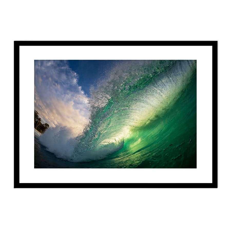 Sunset Swim by Stuart McAndrew