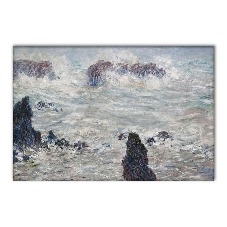 Storm off the Belle-Ile Coast by Claude Monet