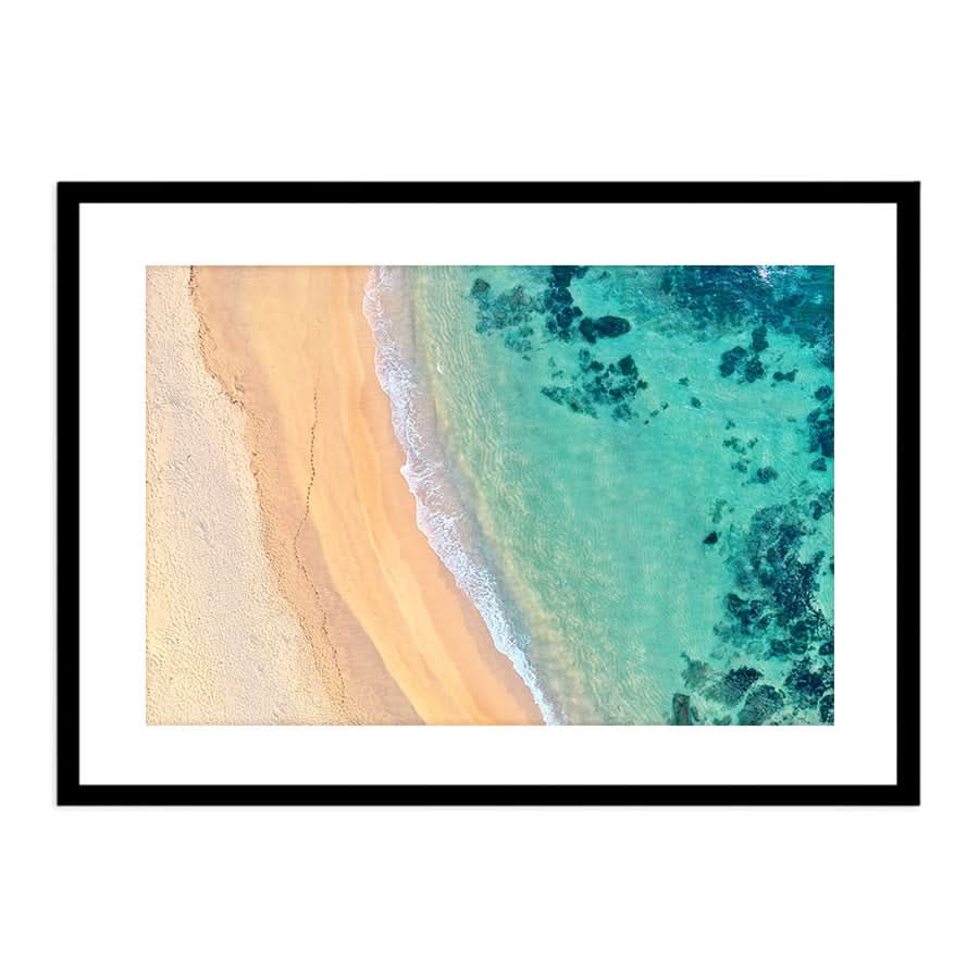 Terrigal Beach Abstract by Beata Young