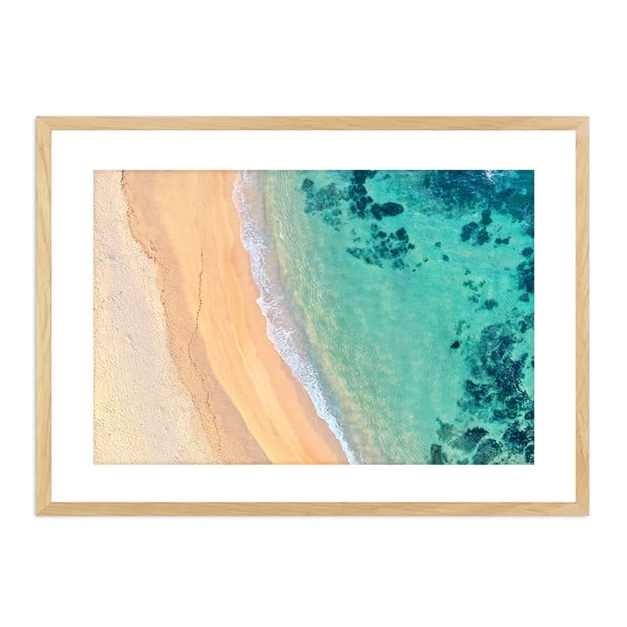Terrigal Beach Abstract by Beata Young