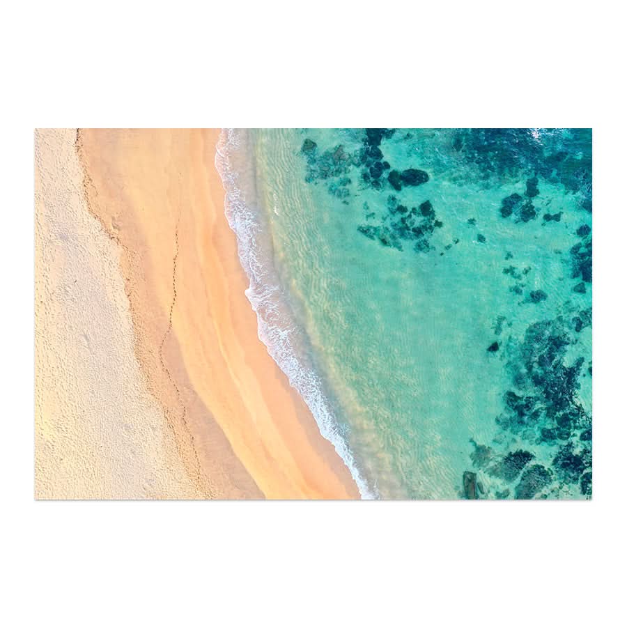 Terrigal Beach Abstract by Beata Young