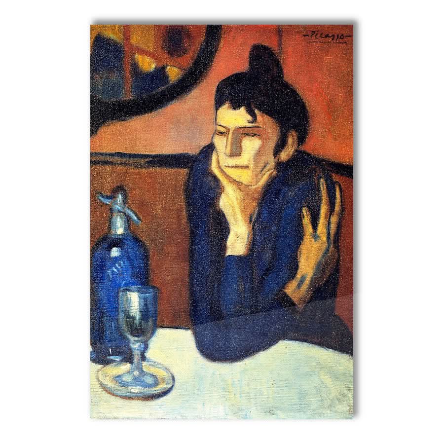 The Absinthe Drinker (1901) by Pablo Picasso