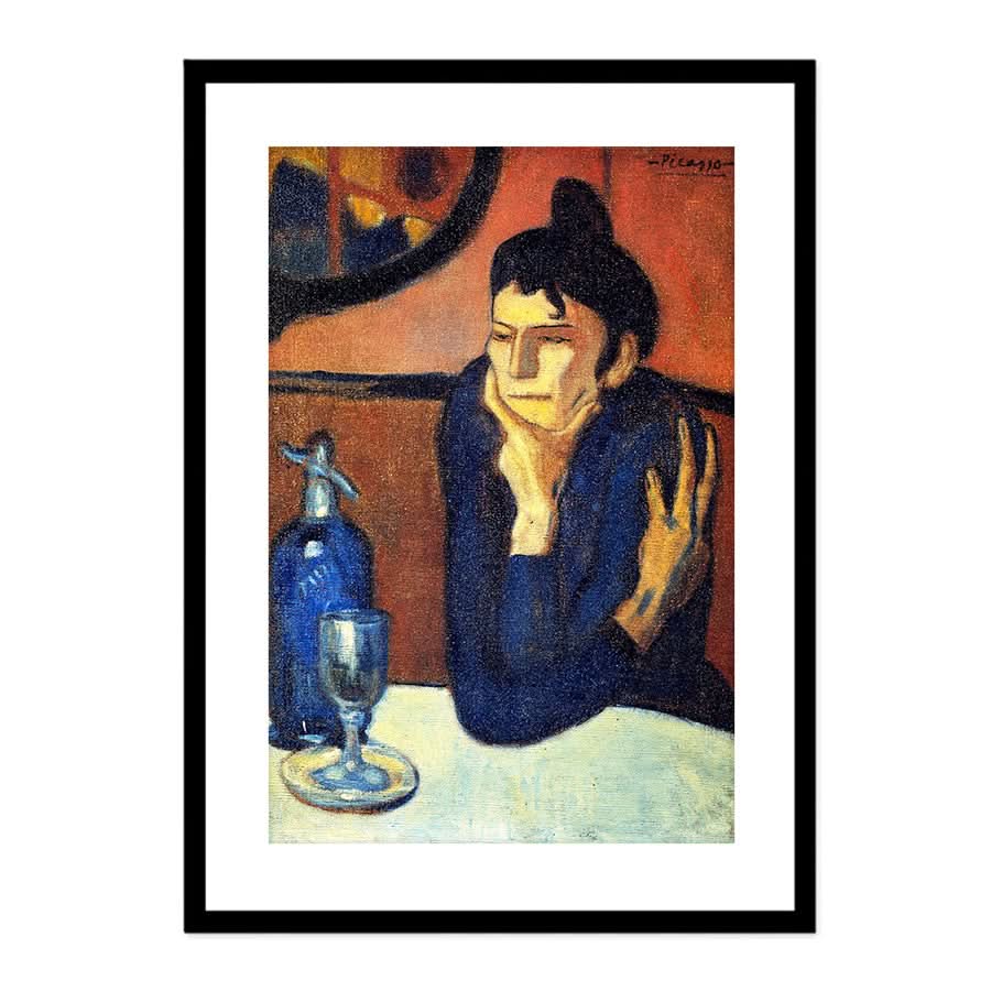 The Absinthe Drinker (1901) by Pablo Picasso