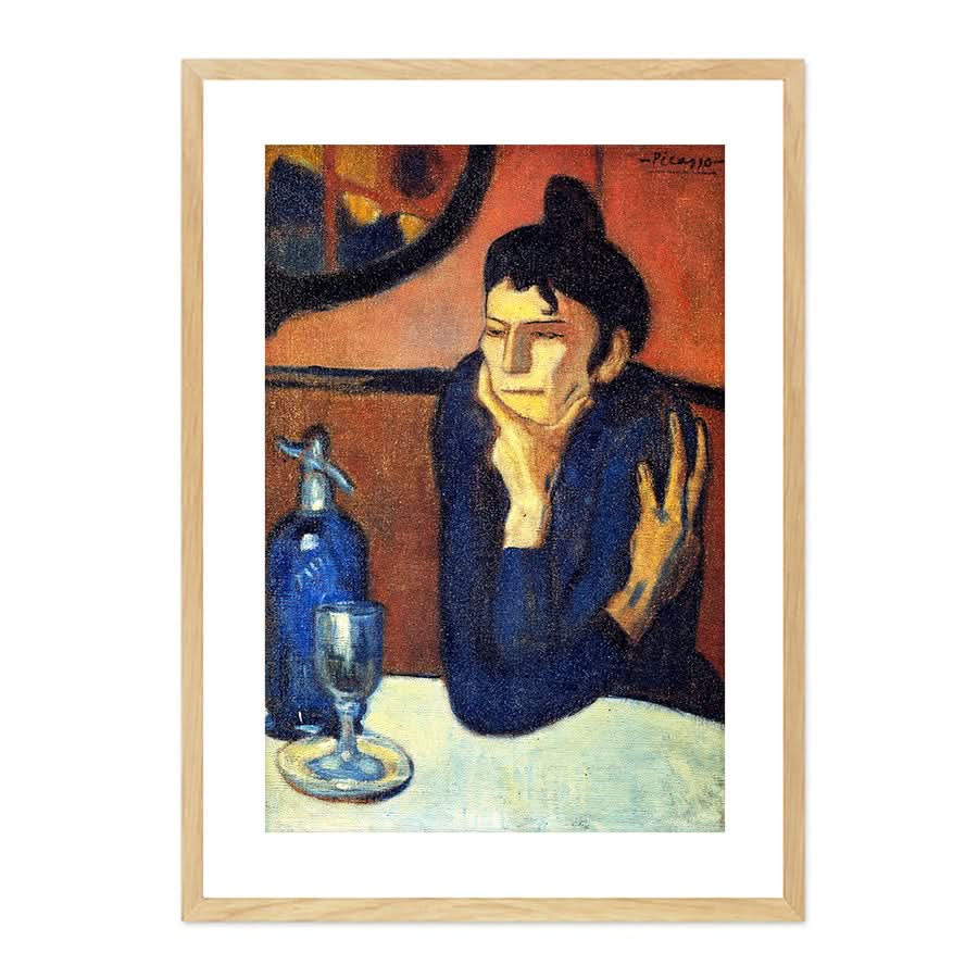The Absinthe Drinker (1901) by Pablo Picasso