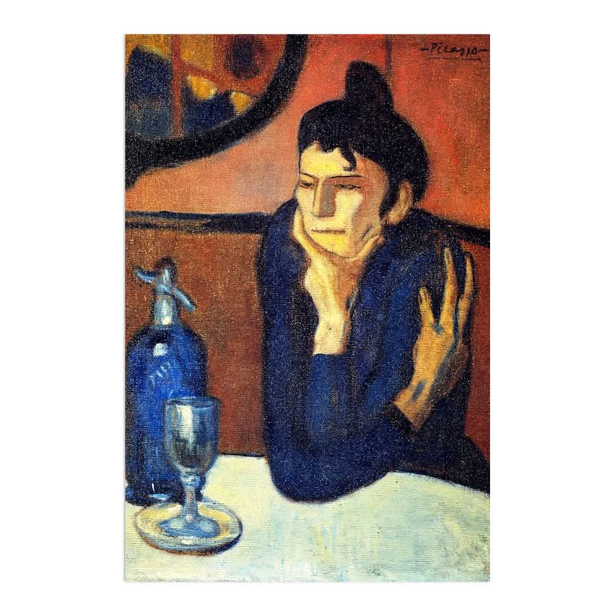 The Absinthe Drinker (1901) by Pablo Picasso