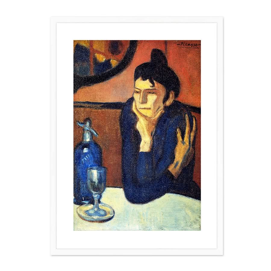 The Absinthe Drinker (1901) by Pablo Picasso