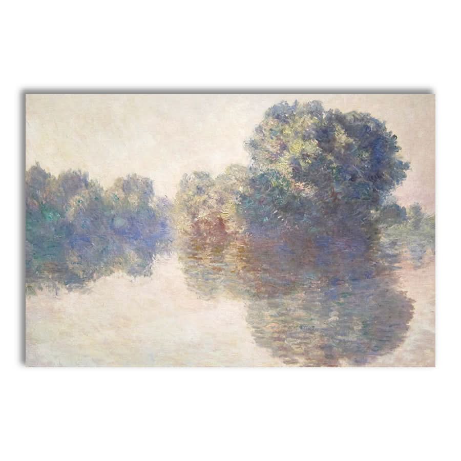 The Seine at Giverny by Claude Monet