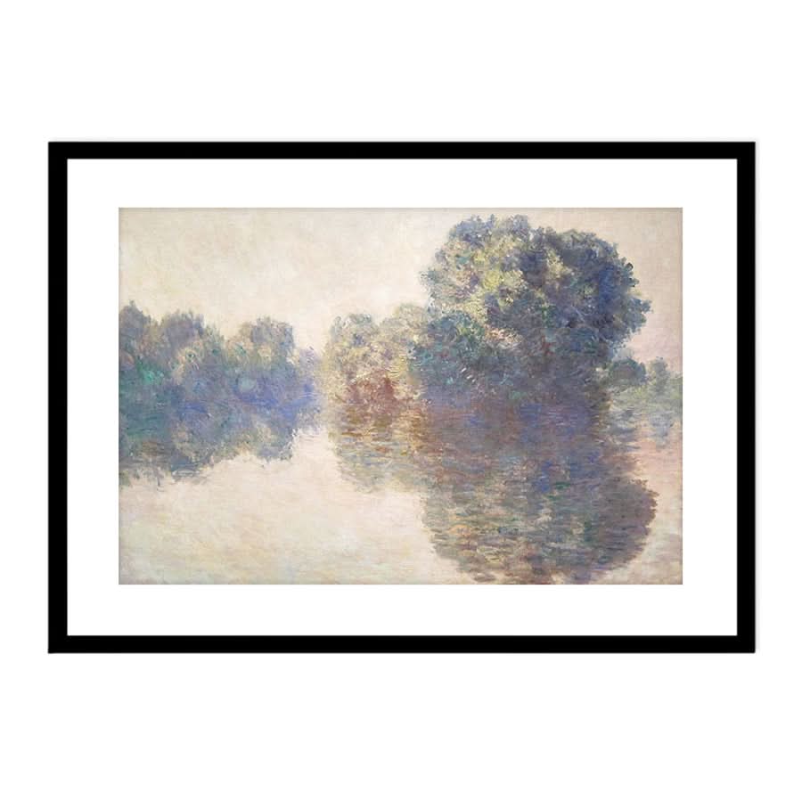 The Seine at Giverny by Claude Monet