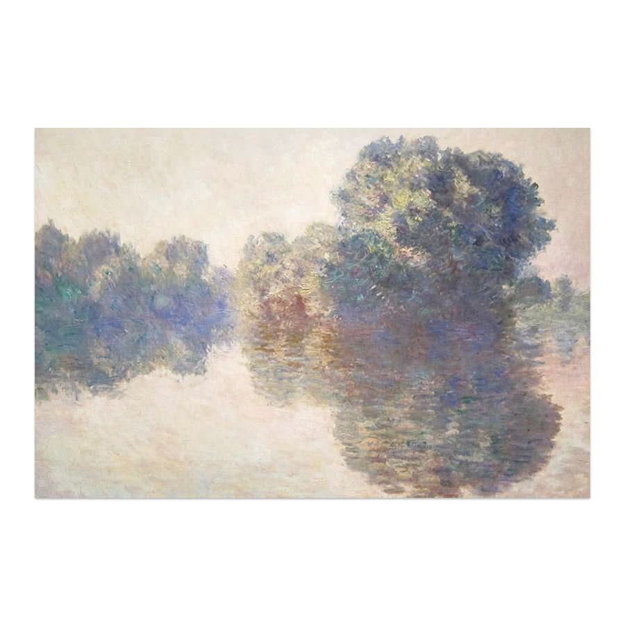 The Seine at Giverny by Claude Monet