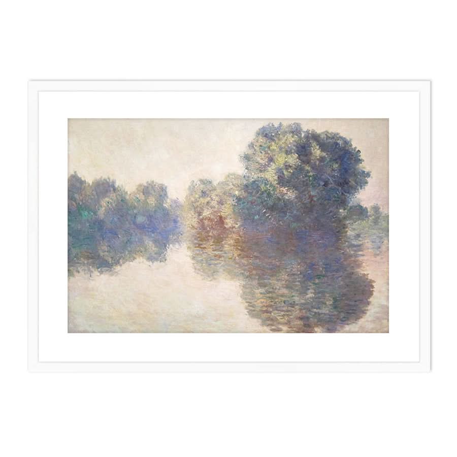 The Seine at Giverny by Claude Monet