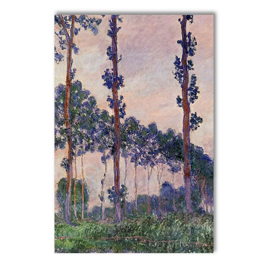 Three Trees in Grey Weather, 1891 by Claude Monet