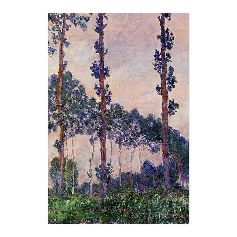Three Trees in Grey Weather, 1891 by Claude Monet