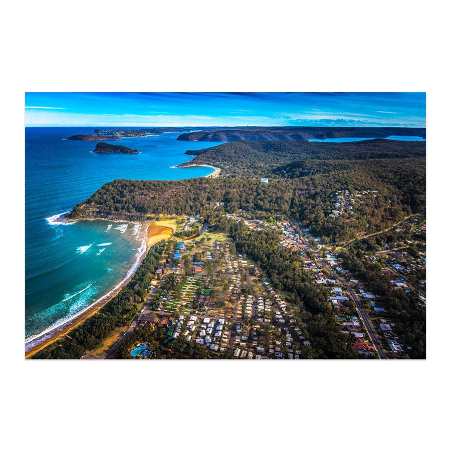 Umina Beach Aerial by Andrew Smith
