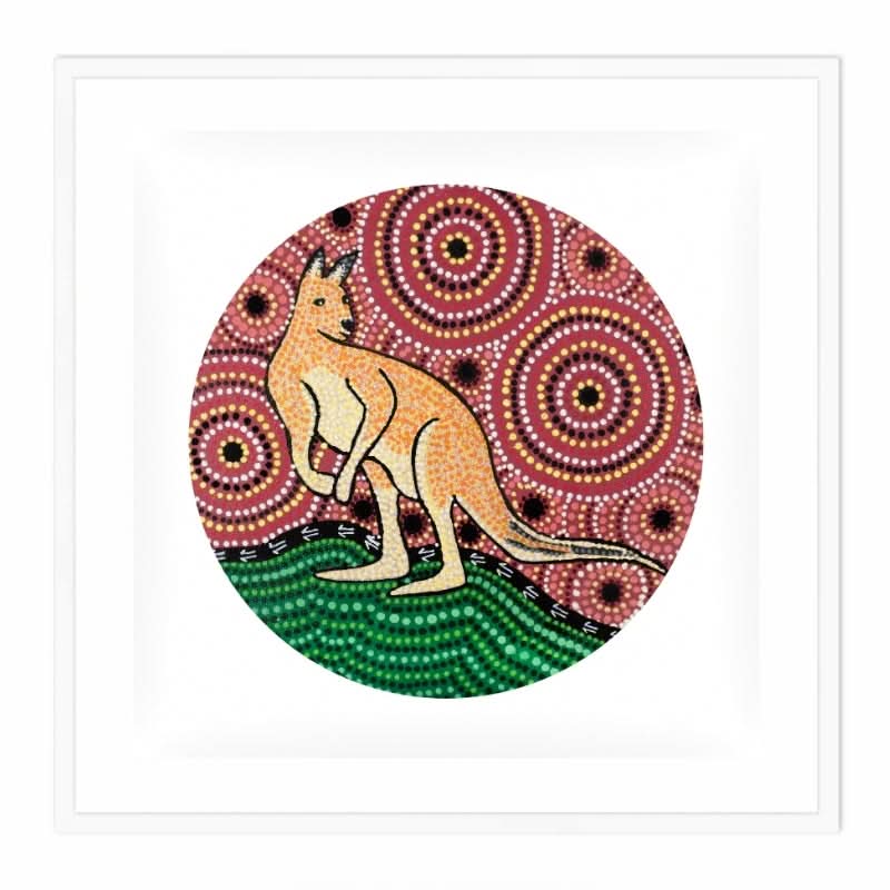 Big Red Kangaroo by Faith McLeod