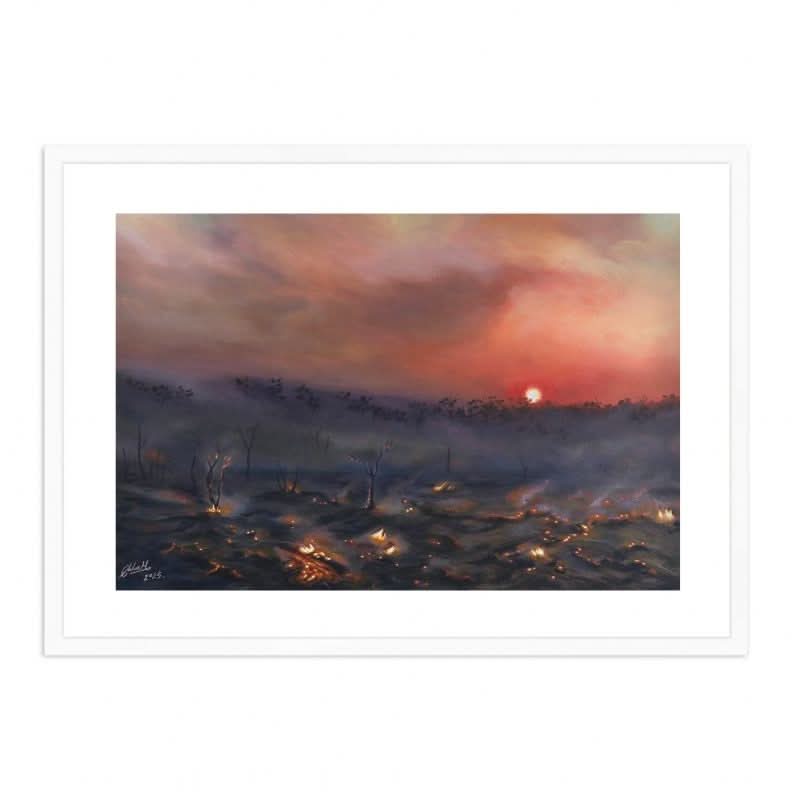 Sunset on Fire by Chloe Matthews