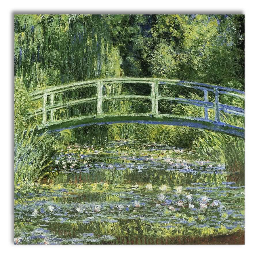 Waterlilies and Japanese Bridge, 1897 by Claude Monet