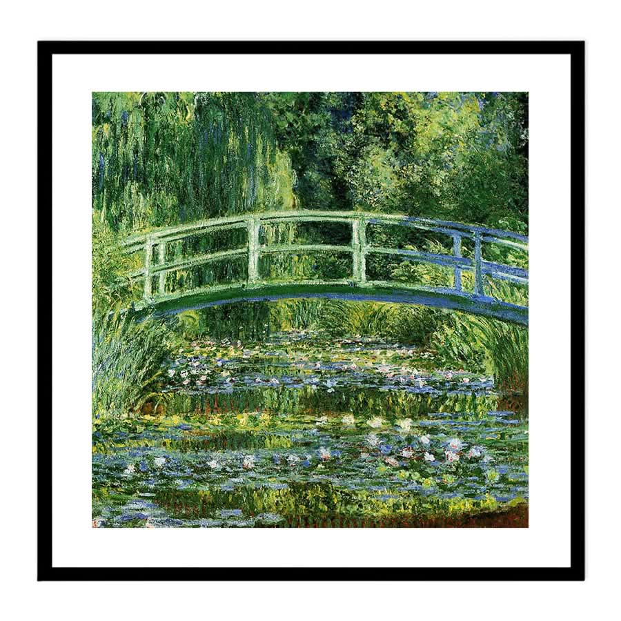 Waterlilies and Japanese Bridge, 1897 by Claude Monet