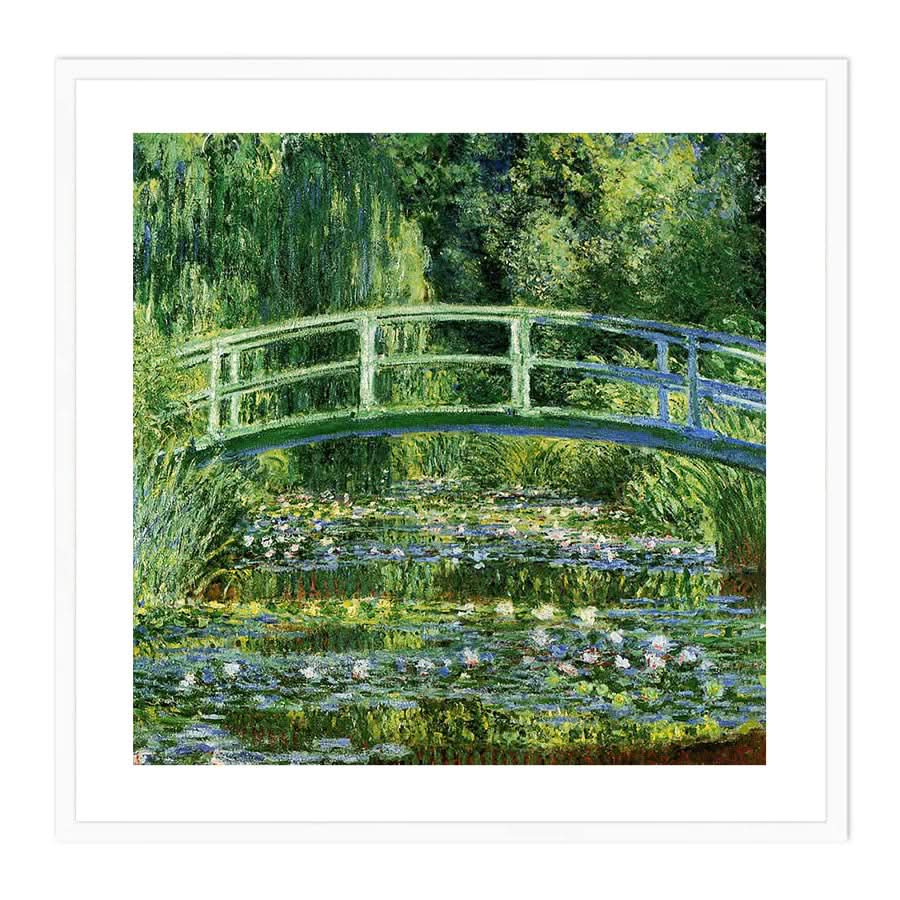Waterlilies and Japanese Bridge, 1897 by Claude Monet