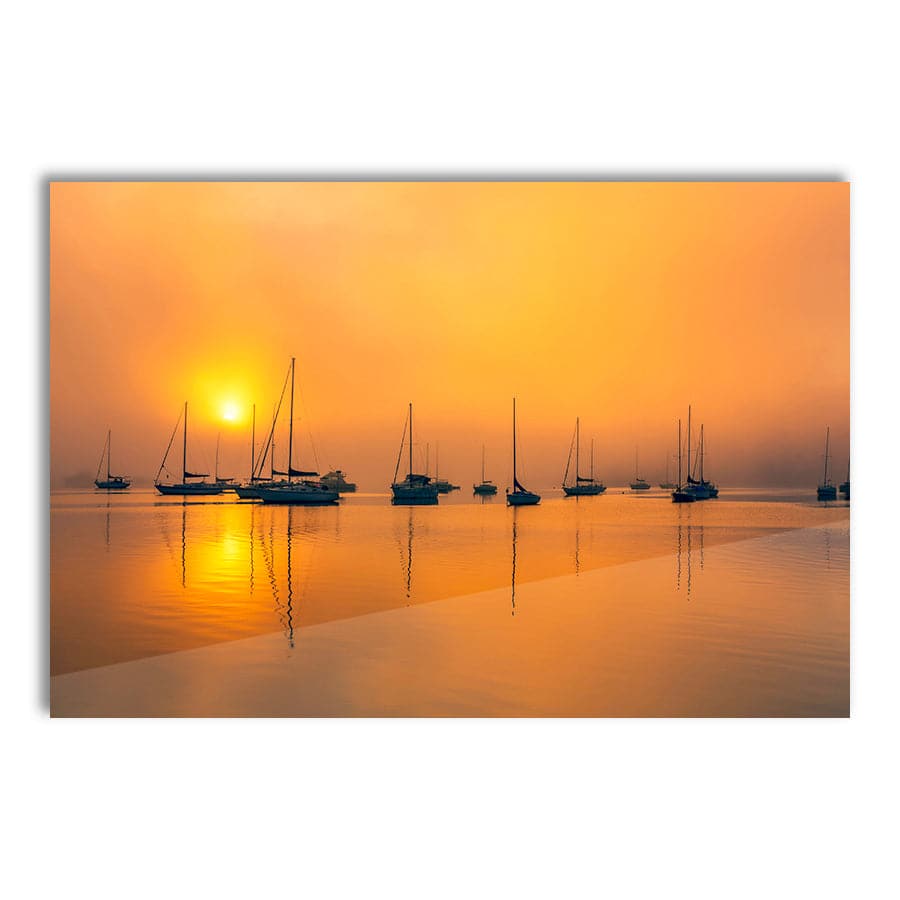 Woy Woy Boats by Steve Daggar