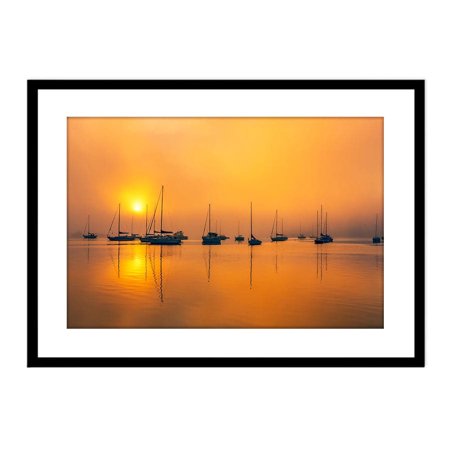 Woy Woy Boats by Steve Daggar