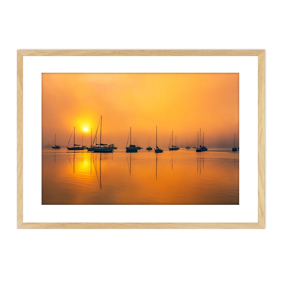 Woy Woy Boats by Steve Daggar
