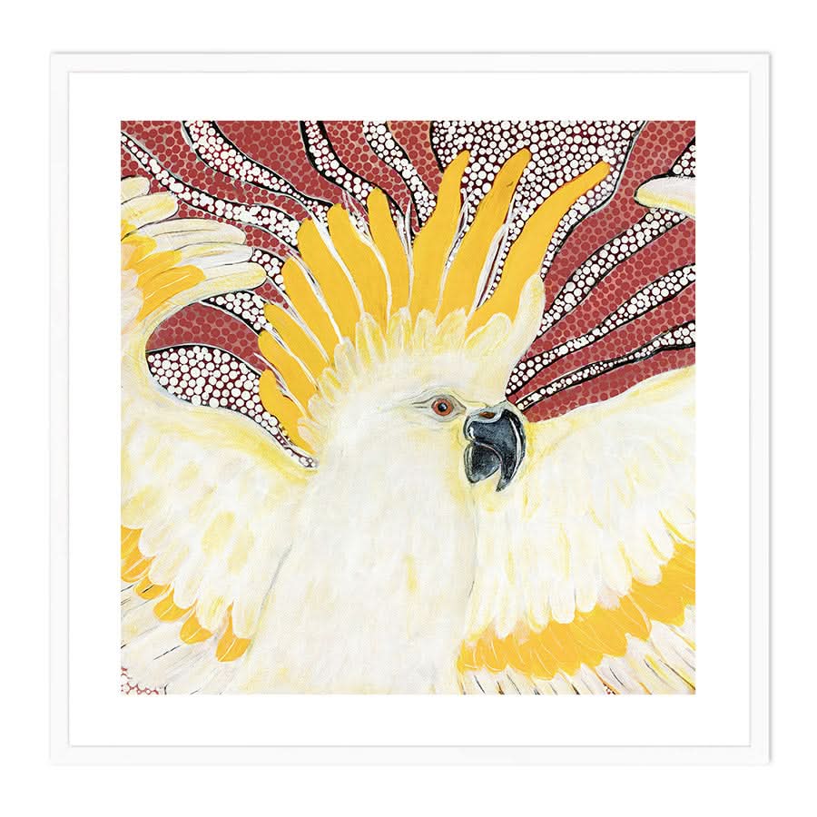 Sulpher Crested Cockatoo by Kay Pauli