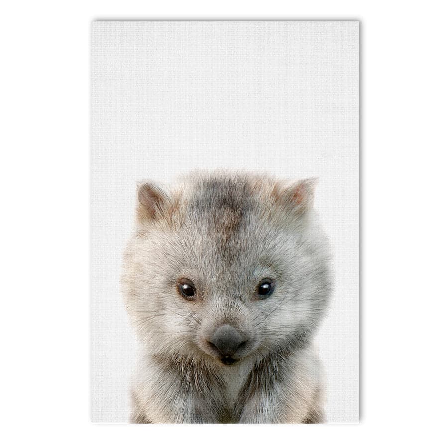 Peekaboo Wombat by Lola Peacock