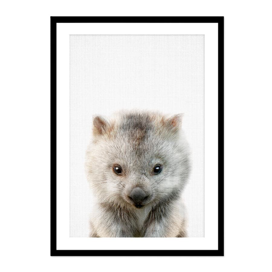 Peekaboo Wombat by Lola Peacock