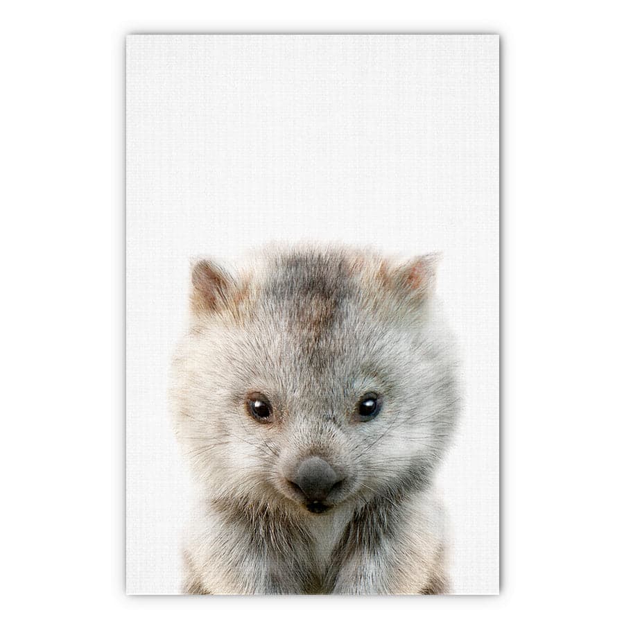 Peekaboo Wombat by Lola Peacock