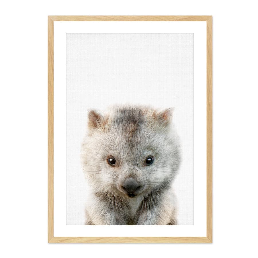 Peekaboo Wombat by Lola Peacock