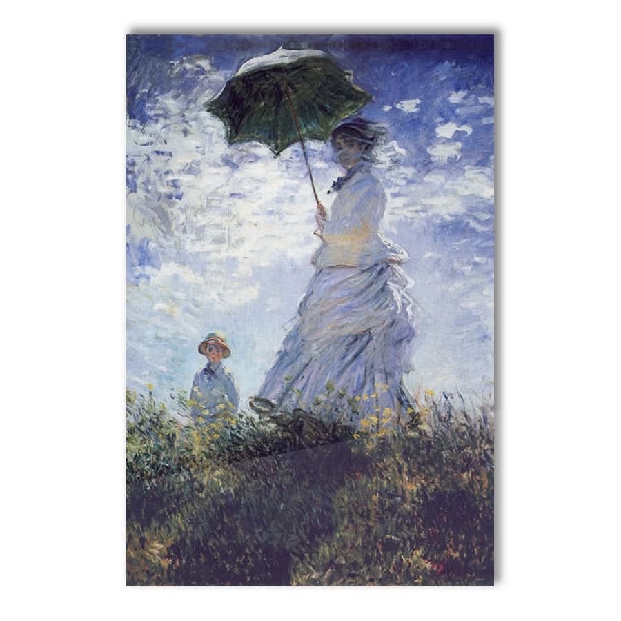 Women with Umbrella, 1875 by Claude Monet