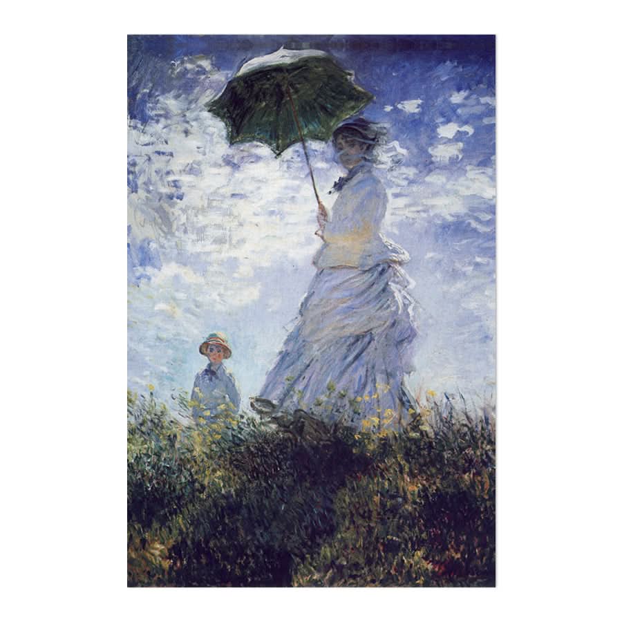 Women with Umbrella, 1875 by Claude Monet