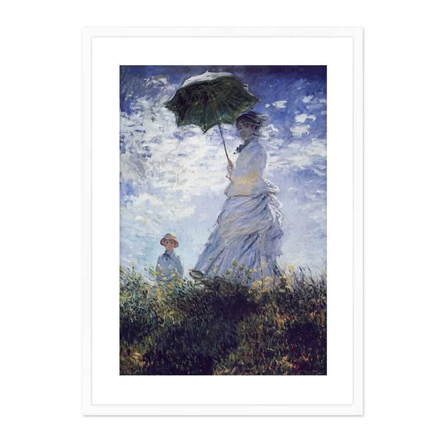 Women with Umbrella, 1875 by Claude Monet