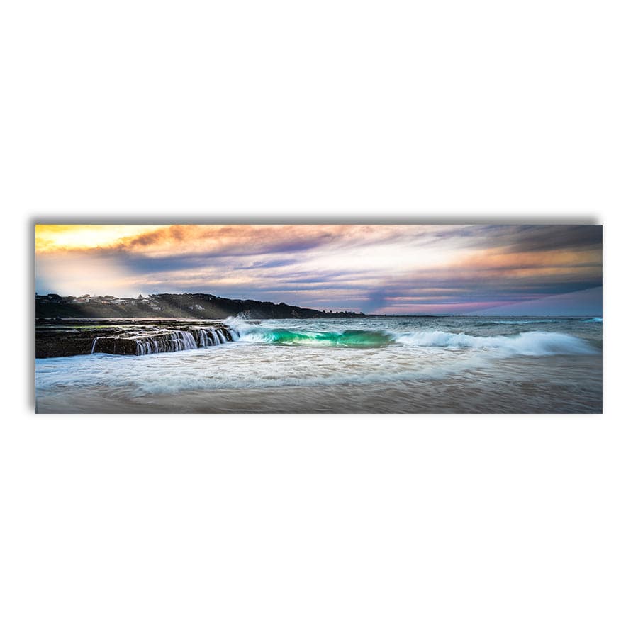 Norah Head Sunlit Wave by Andrew Smith