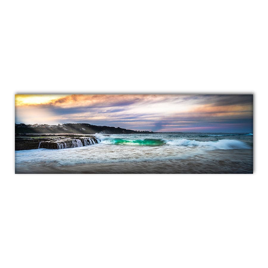 Norah Head Sunlit Wave by Andrew Smith