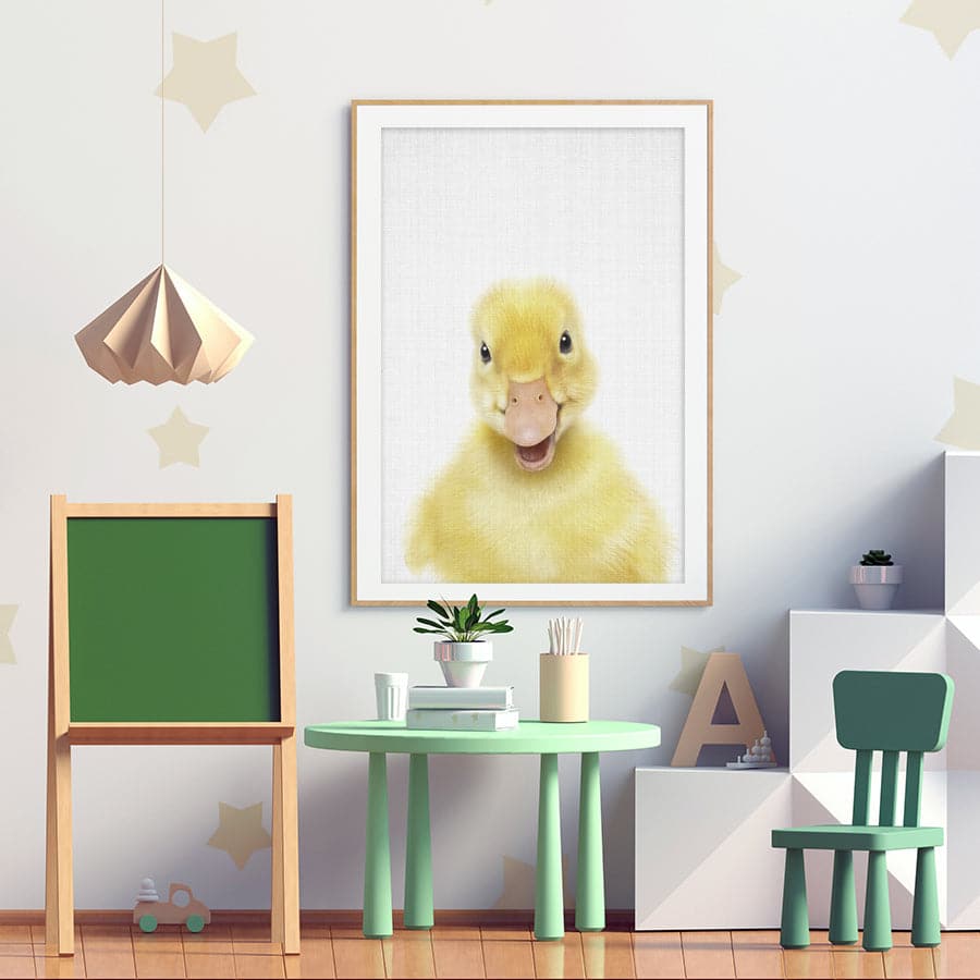 Peekaboo Duckling by Lola Peacock