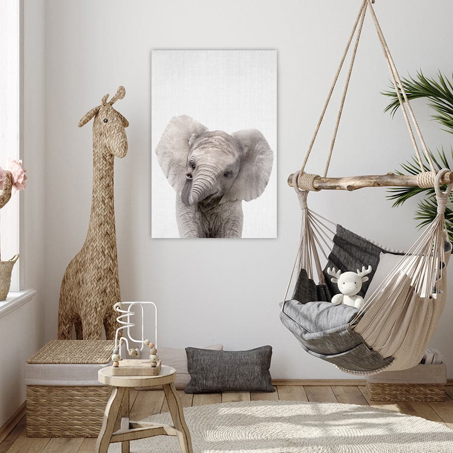Peekaboo Elephant by Lola Peacock