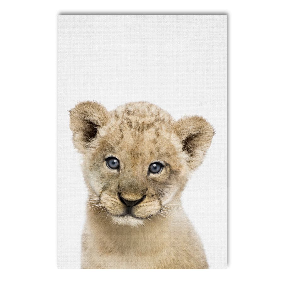 Peekaboo Lion by Lola Peacock
