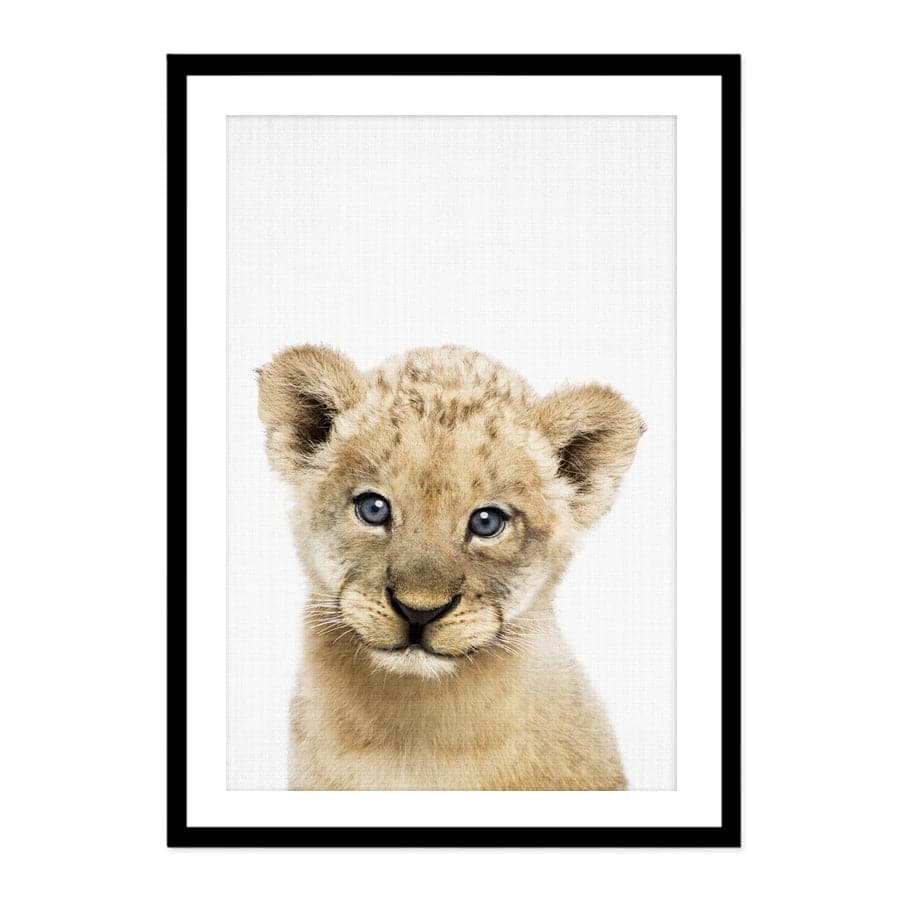 Peekaboo Lion by Lola Peacock