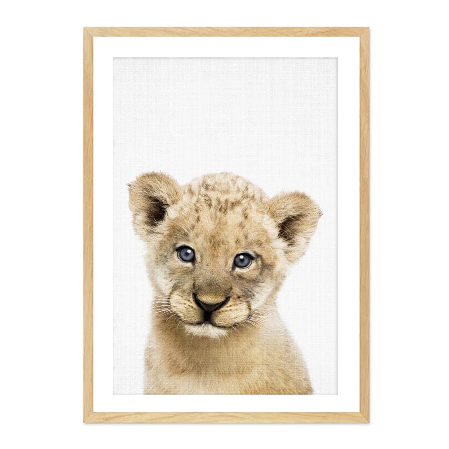 Peekaboo Lion by Lola Peacock