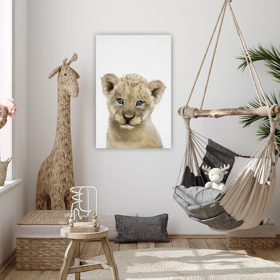Peekaboo Lion by Lola Peacock