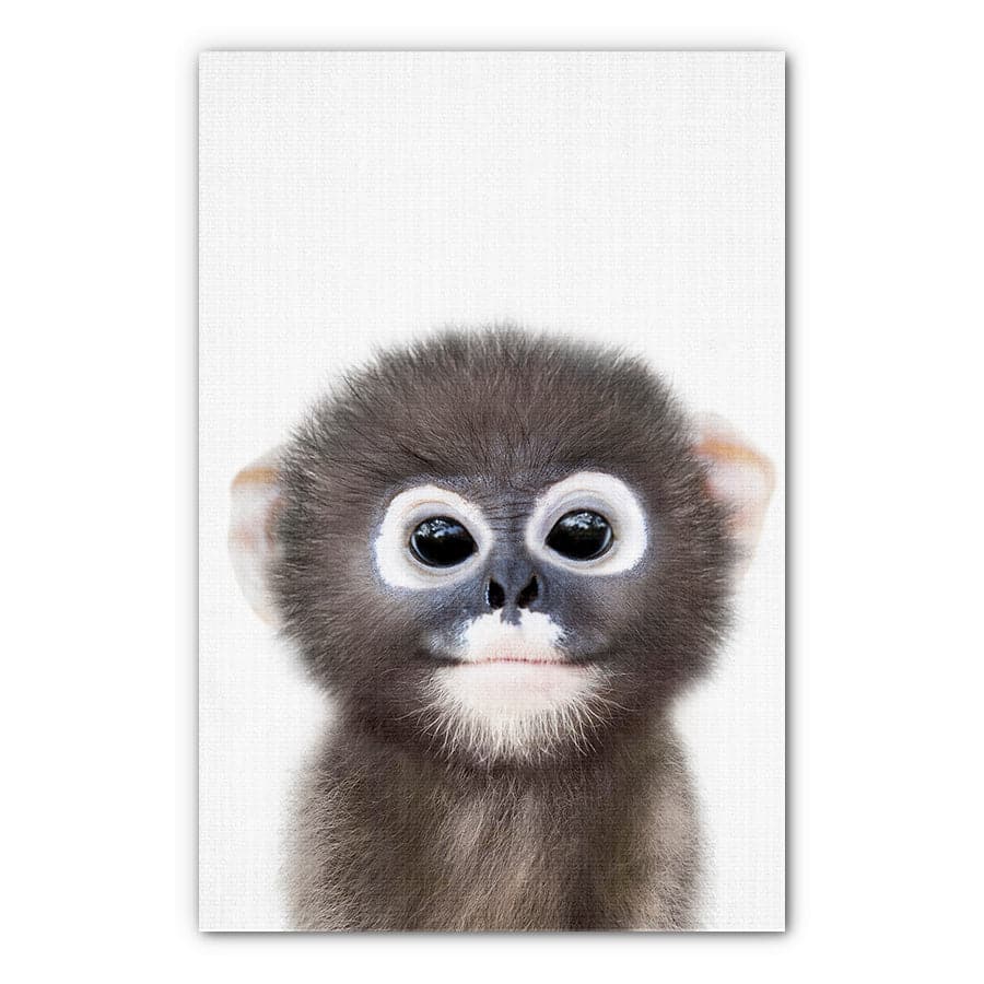 Peekaboo Monkey by Lola Peacock