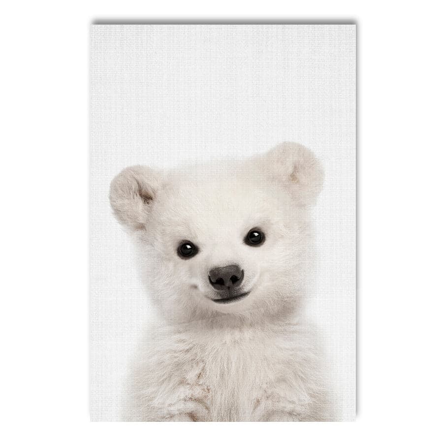 Peekaboo Polar Bear by Lola Peacock