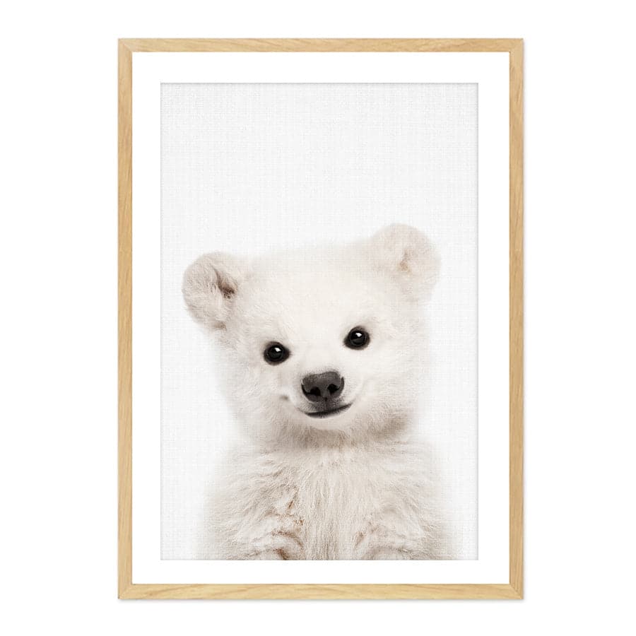 Peekaboo Polar Bear by Lola Peacock