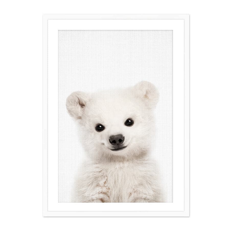 Peekaboo Polar Bear by Lola Peacock