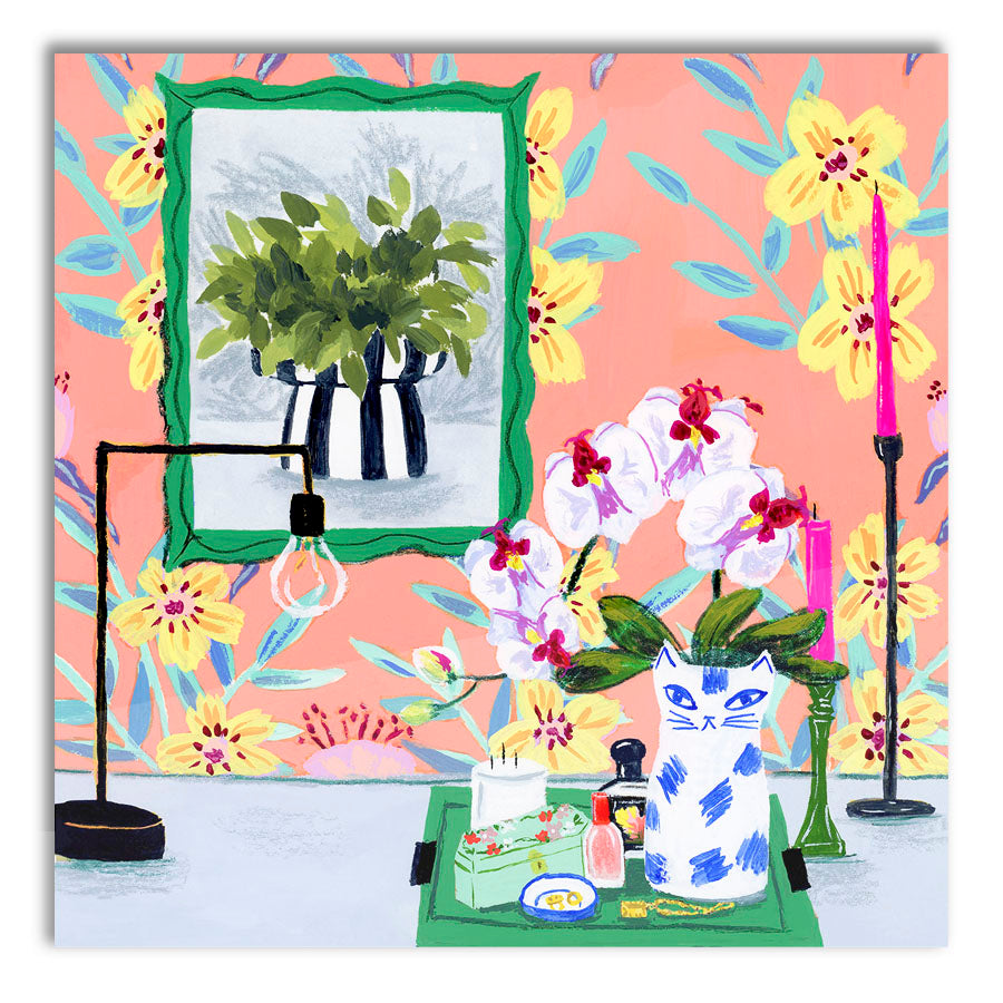 Funky Wallpaper by Sarah Gesek