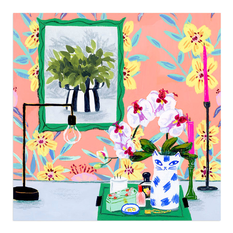 Funky Wallpaper by Sarah Gesek