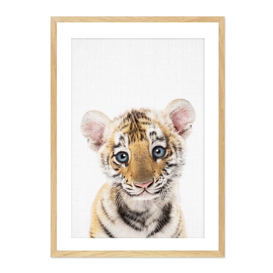 Peekaboo Tiger by Lola Peacock